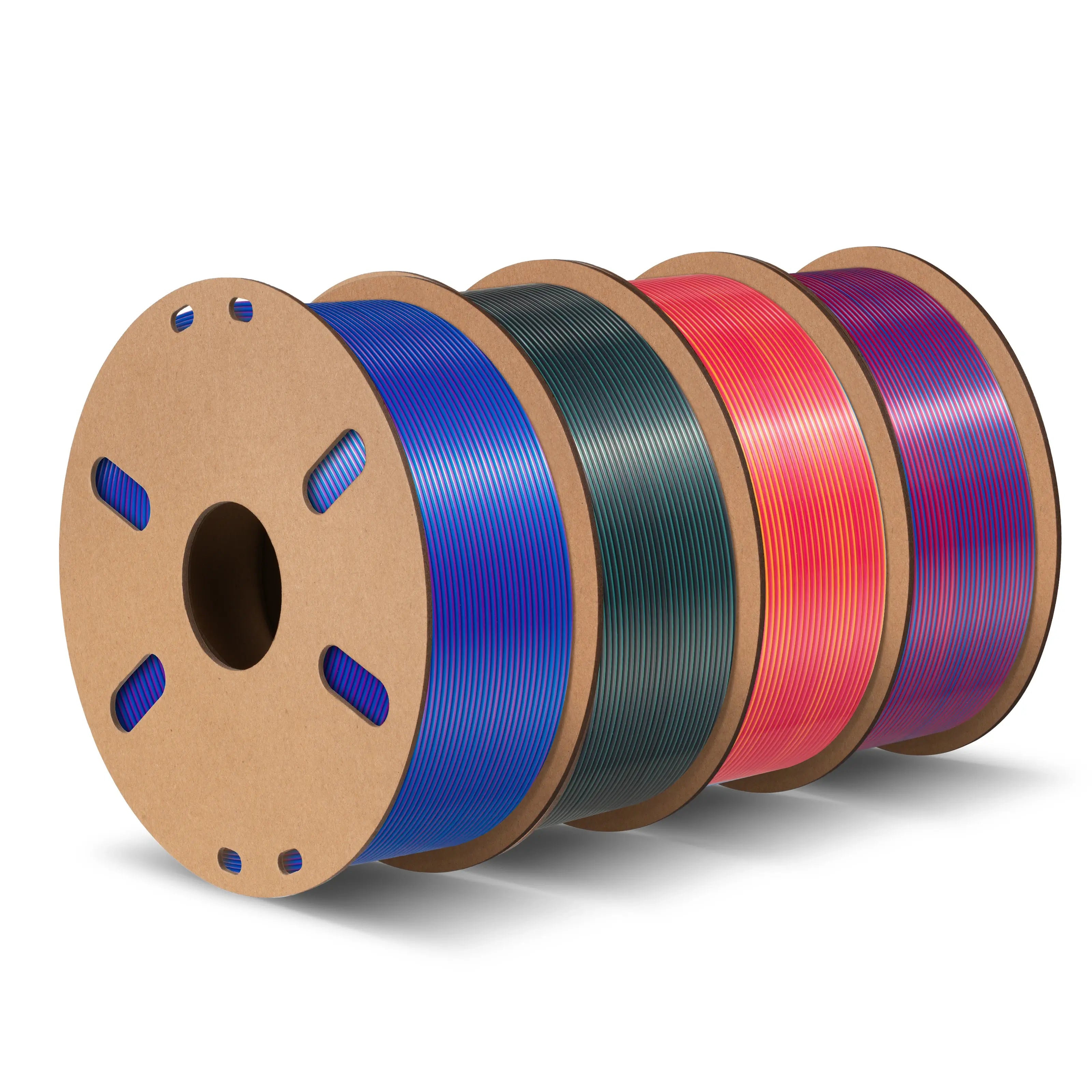 PLA Silk Dual Color 3D Printer Filament - 1.75mm