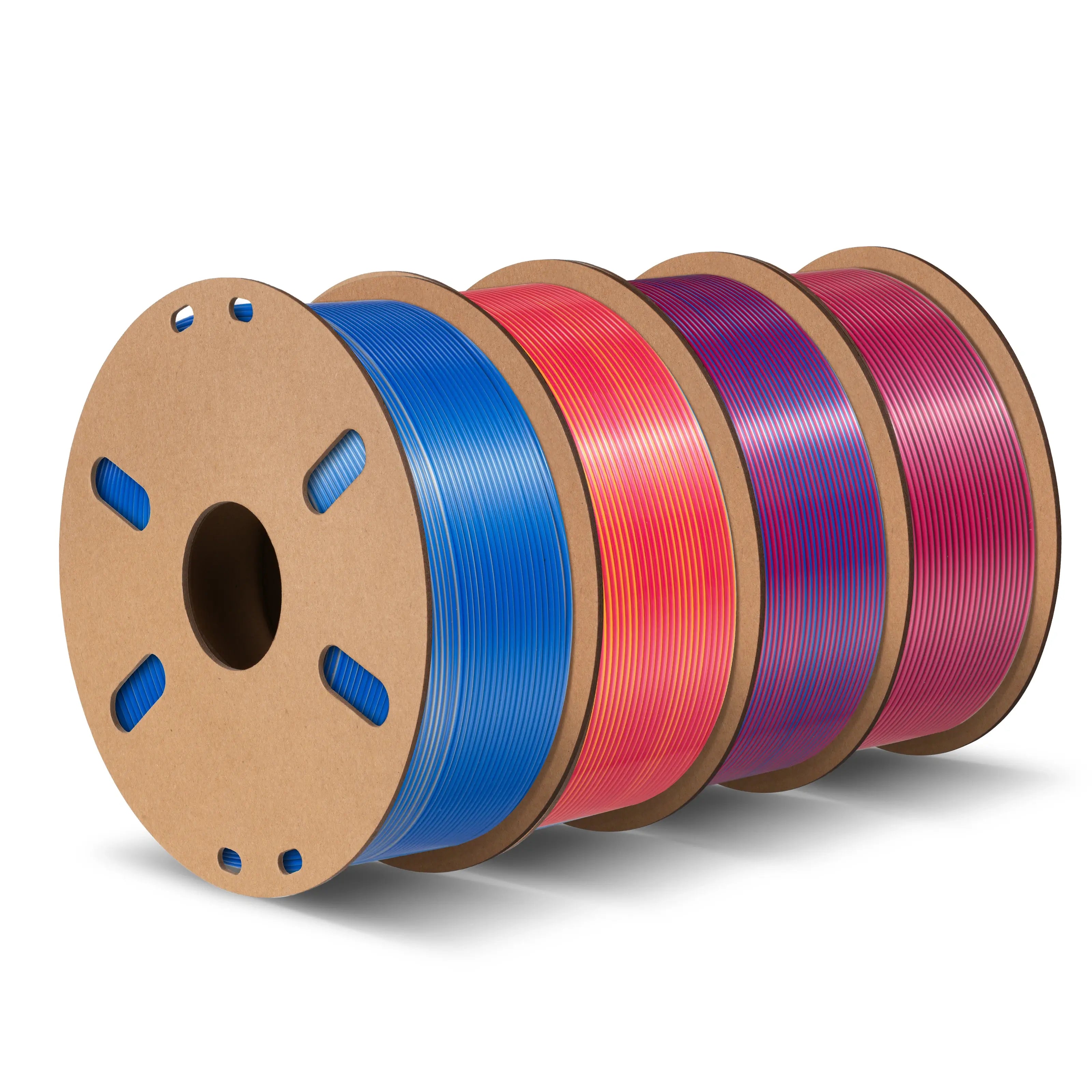 PLA Silk Dual Color 3D Printer Filament - 1.75mm