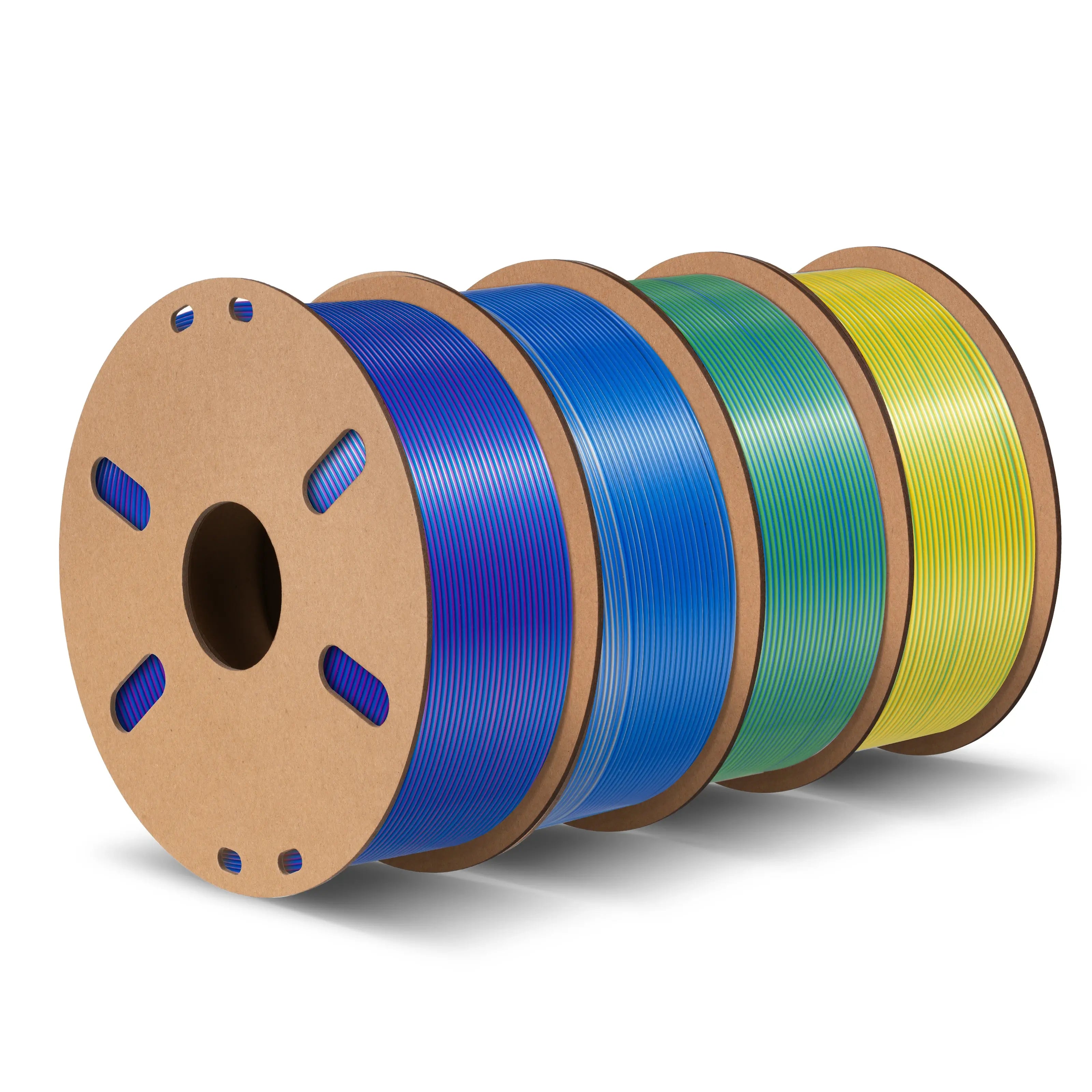 PLA Silk Dual Color 3D Printer Filament - 1.75mm