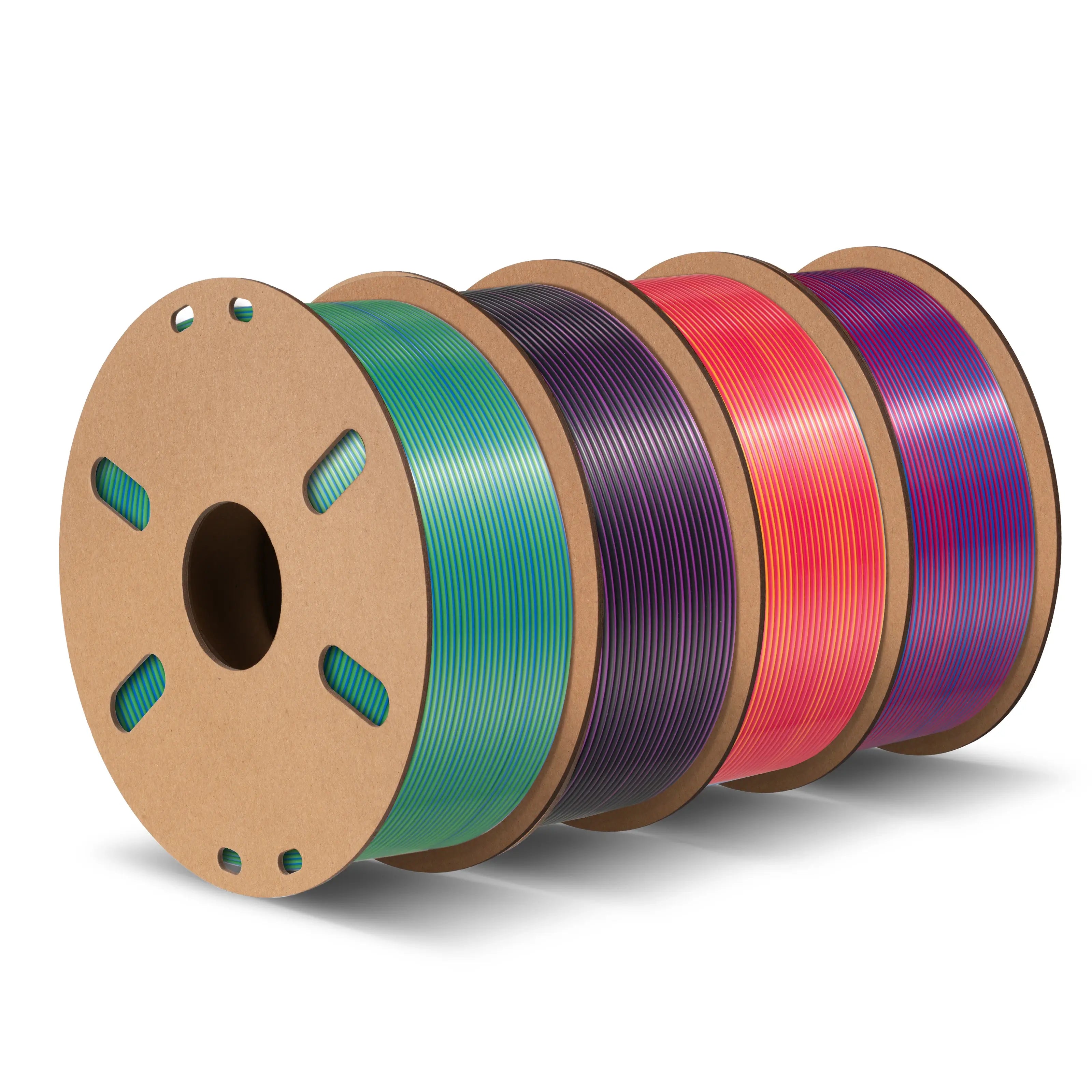 PLA Silk Dual Color 3D Printer Filament - 1.75mm