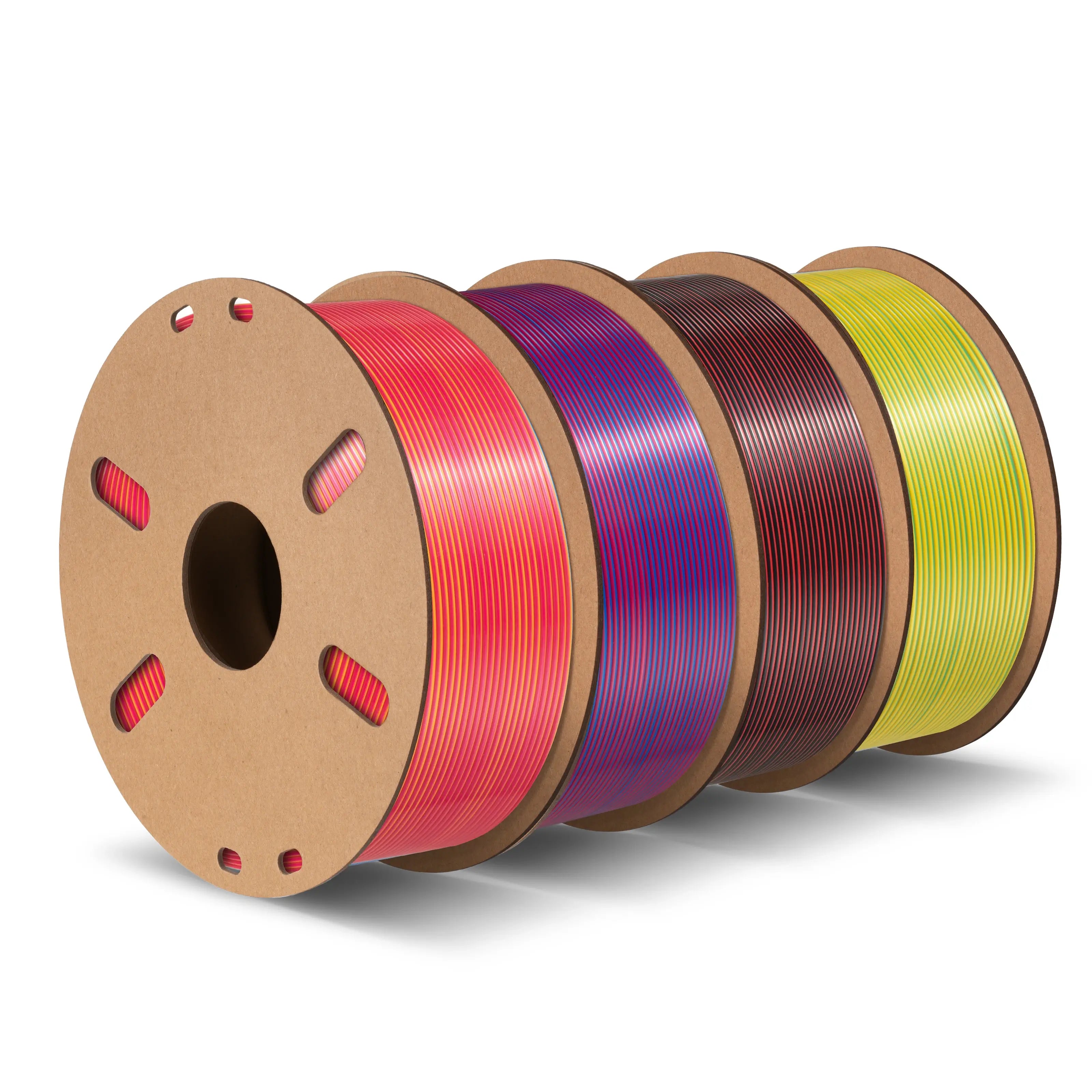 PLA Silk Dual Color 3D Printer Filament - 1.75mm
