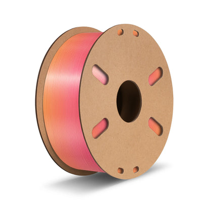 PLA Silk Dual Color 3D Printer Filament - 1.75mm