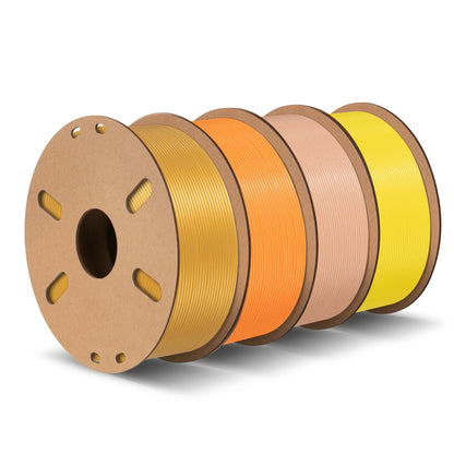 PLA Single Color Variety Pack (4 x 200g), 1.75mm